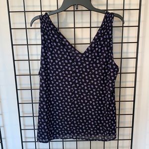 Cabi island tank pressed flowers